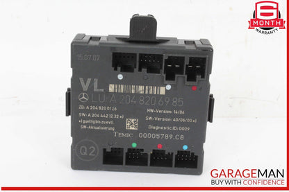 08-14 Mercedes W204 C350 C250 C300 Front Left Side Door Control Module OEM