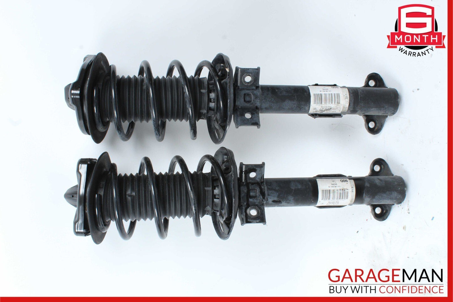 08-17 Mercedes C300 E350 Front Right & Left Shock Strut Absorber Set OEM