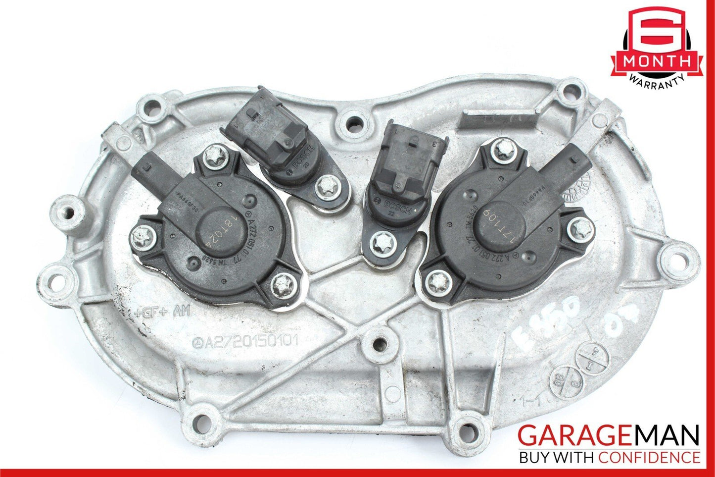06-10 Mercedes CLK350 E350 S550 Front Right Side Engine Timing Chain Cover Plate