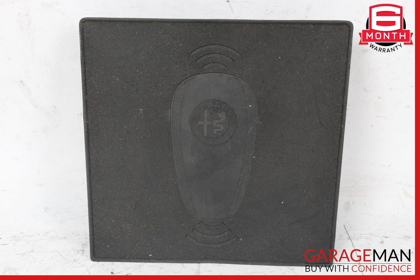 17-19 Alfa Romeo Giulia Center Console Key Charger Cover 156138763 OEM