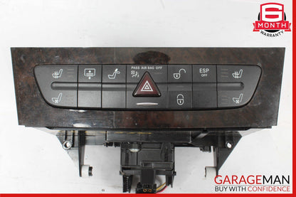 03-09 Mercedes W219 CLS550 E55 AMG Hazard Light Door Lock Control Switch Assy