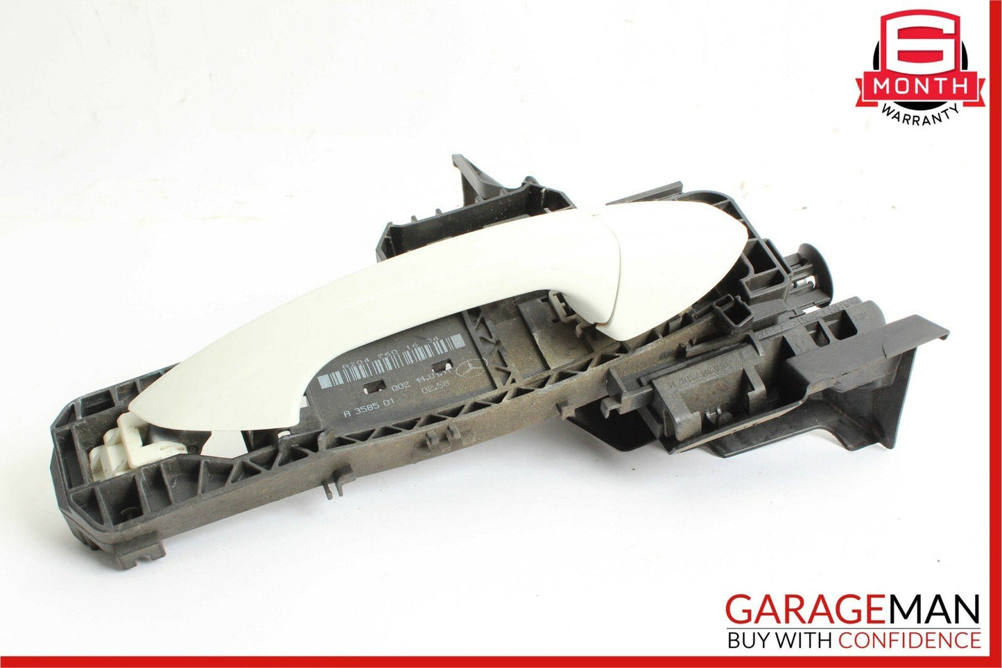 12-14 Mercedes W204 C300 Front Right Passenger Exterior Door Handle White OEM
