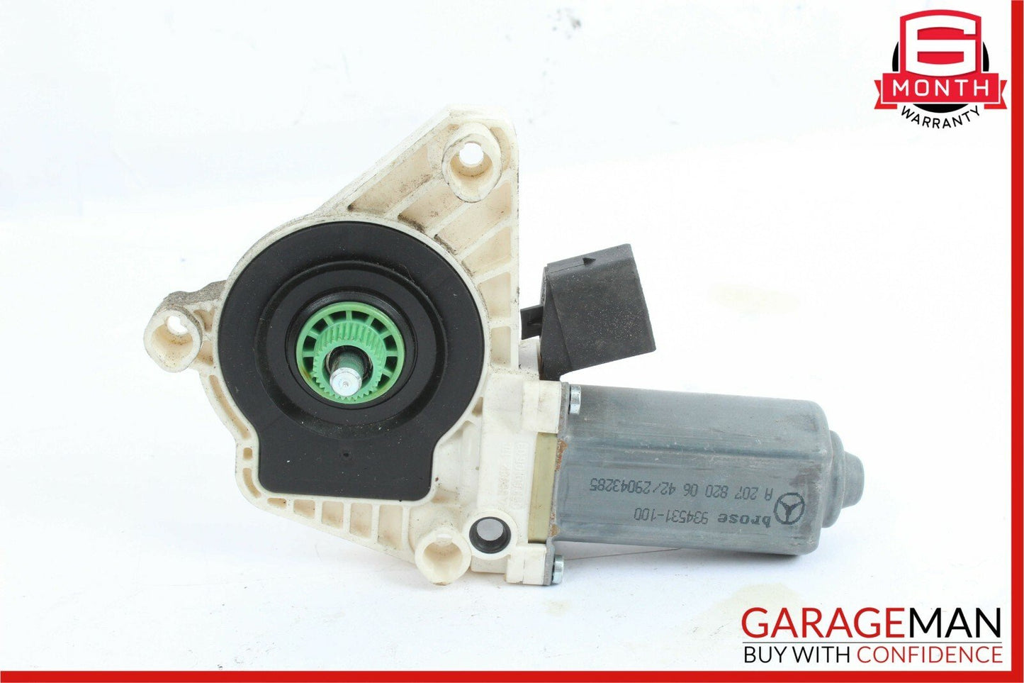 10-16 Mercedes W212 E350 Coupe Rear Right Side Door Window Regulator Motor Unit