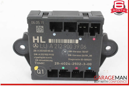 08-18 Mercedes W204 C250 Rear Left Side Door Control Module 2129003906 OEM
