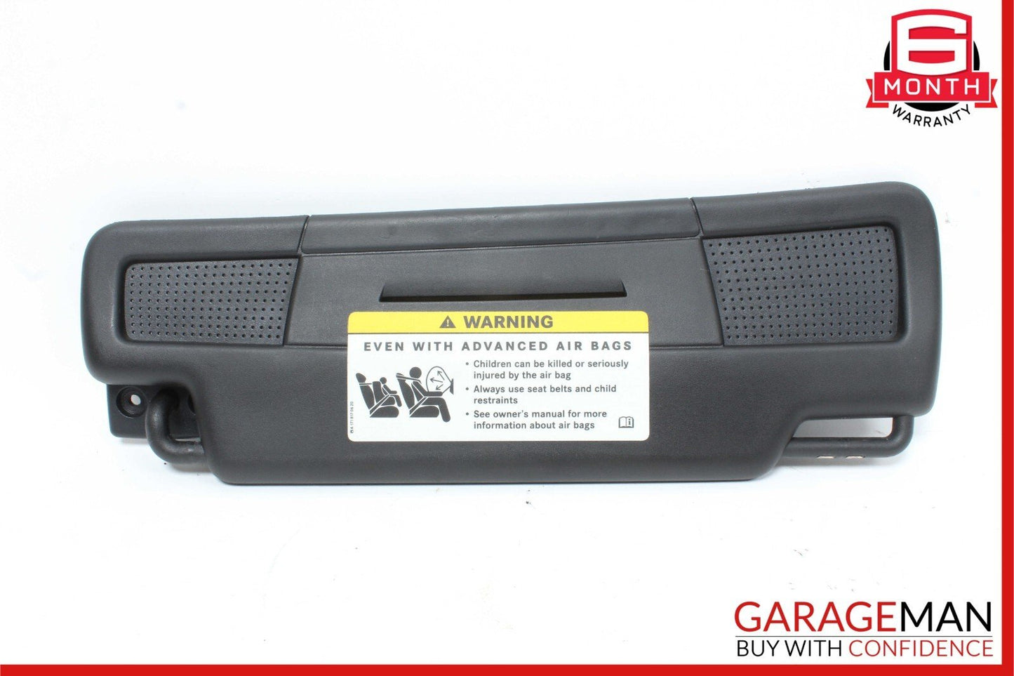 05-11 Mercedes R171 SLK350 Front Left Driver Sun Visor Sunvisor Shade Black OEM