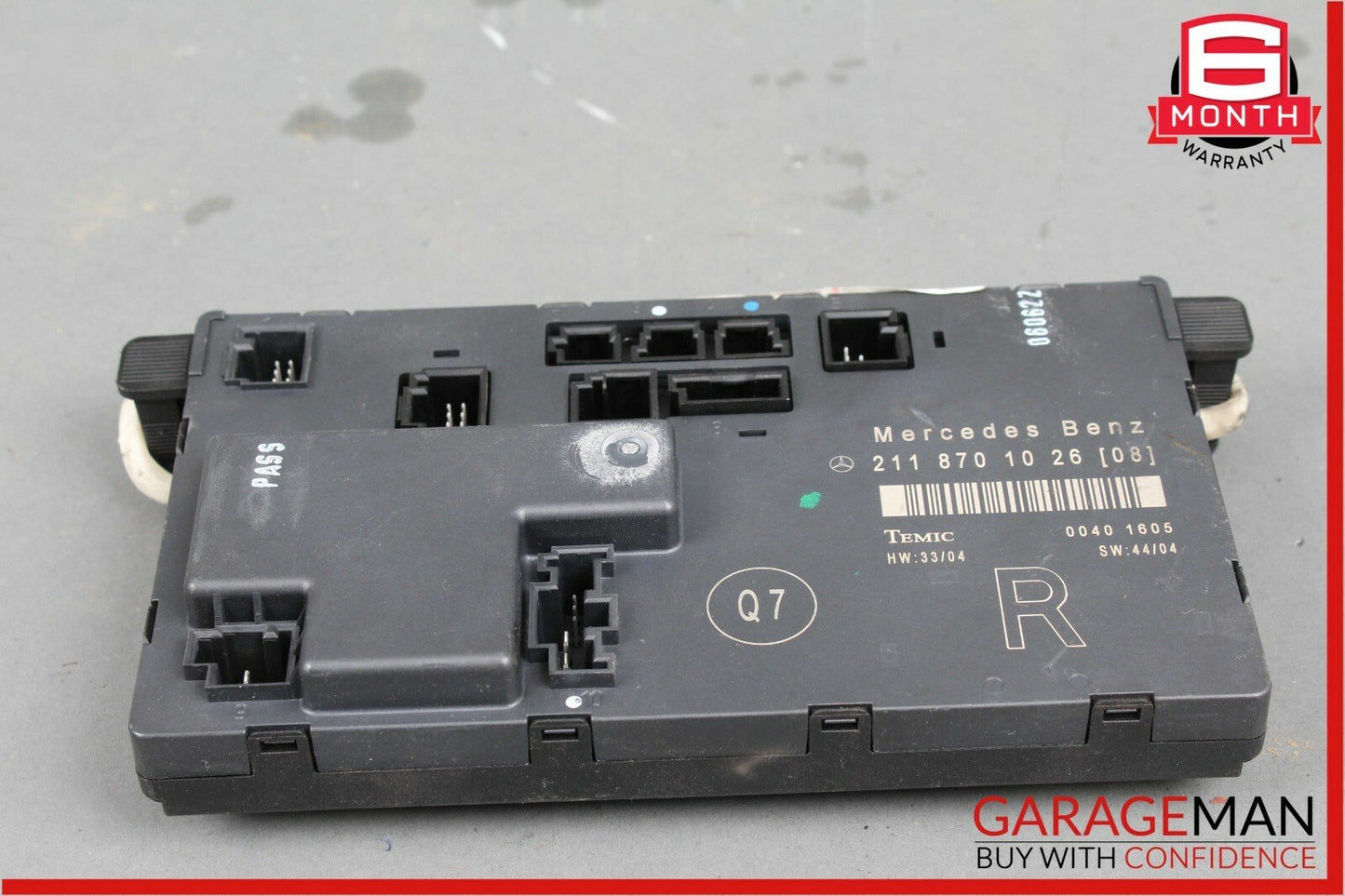 03-09 Mercedes W211 E63 AMG E350 Front Right Passenger Side Door Control Module