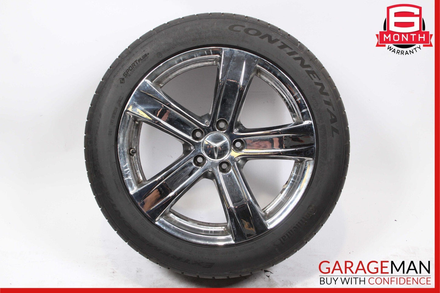 07-14 Mercedes W221 S550 CL550 CL65 Left / Right Side Wheel Rim 8.5Jx18H2 ET43