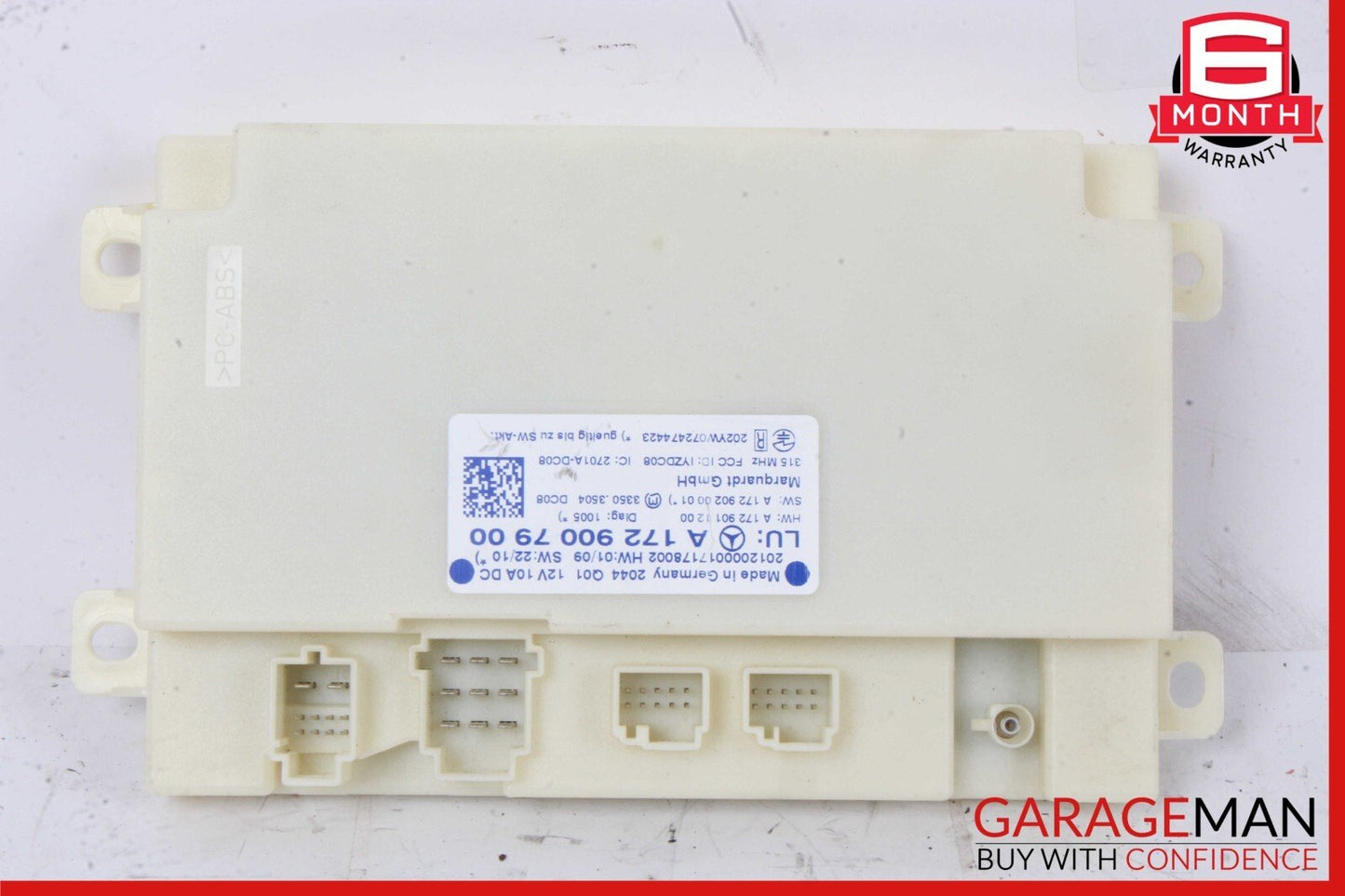 10-15 Mercedes W207 E350 E63 AMG Keyless Go Entry Control Module 1729007900 OEM