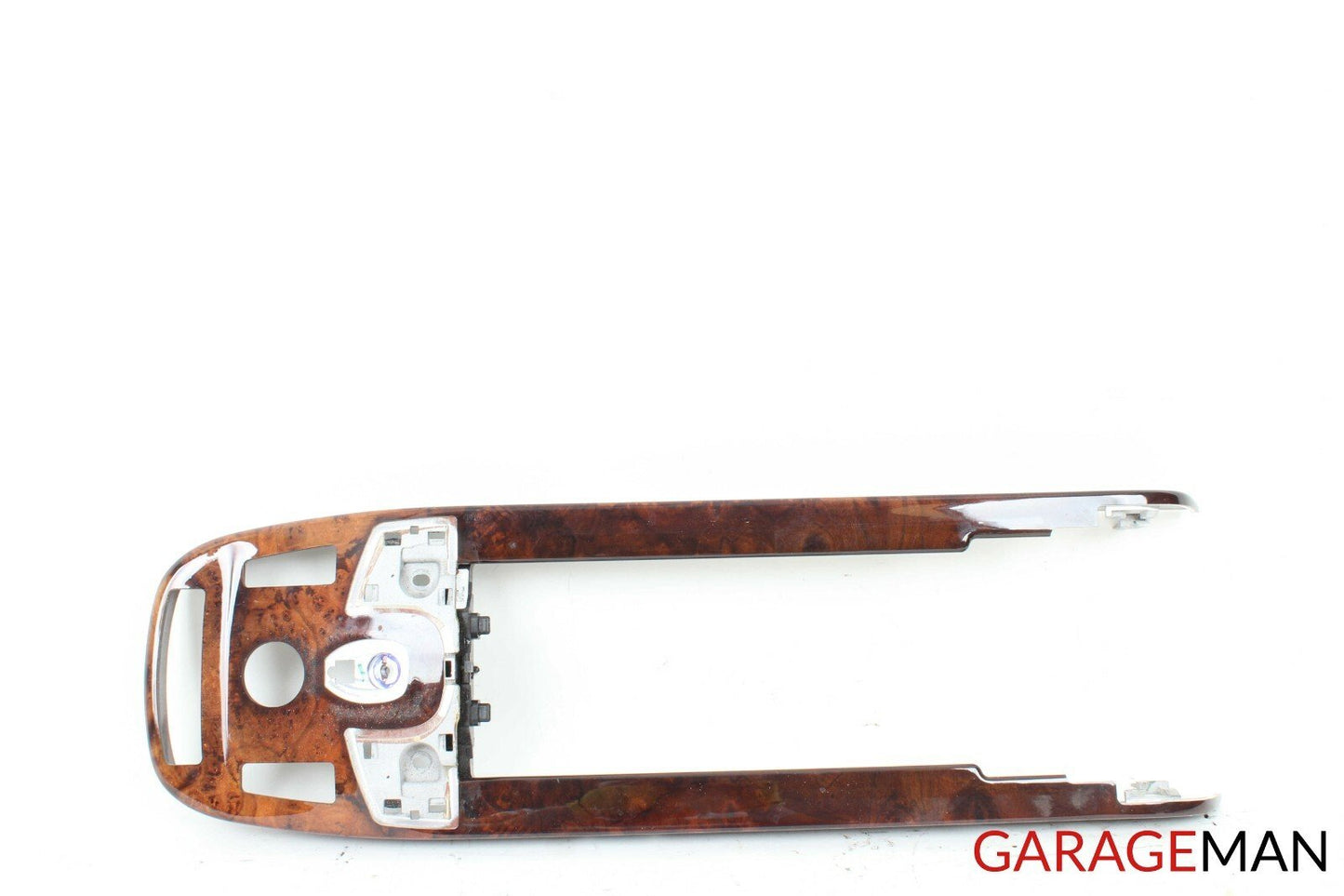 07-09 MERCEDES W221 S550 S600 CENTER CONSOLE TRIM BEZEL PANEL WOOD OEM