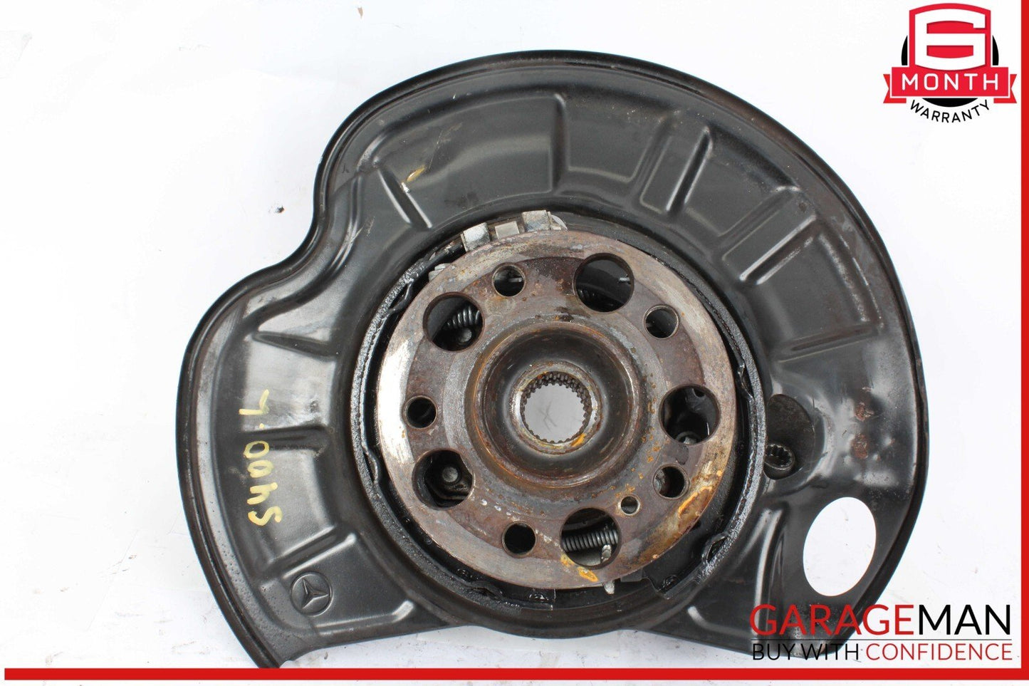 07-13 Mercedes W221 S400 Hybrid Rear Left Carrier Wheel Spindle Knuckle RWD OEM