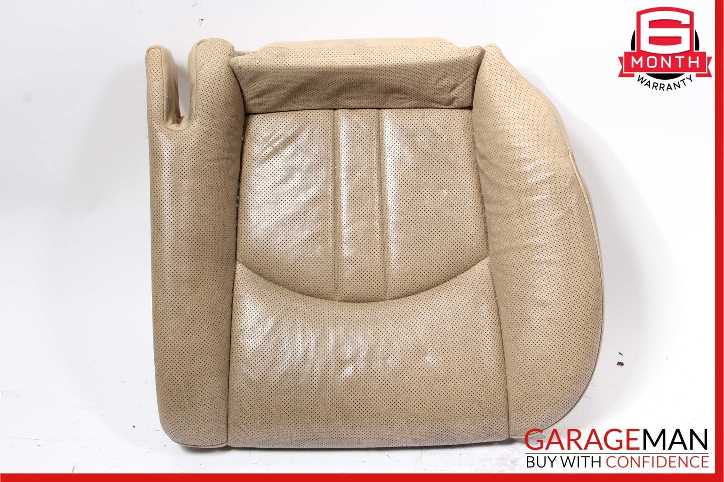 06-11 Mercedes CLS500 CLS550 Rear Left Lower Bottom Seat Cushion Cover Brown