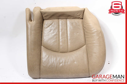 06-11 Mercedes CLS500 CLS550 Rear Left Lower Bottom Seat Cushion Cover Brown