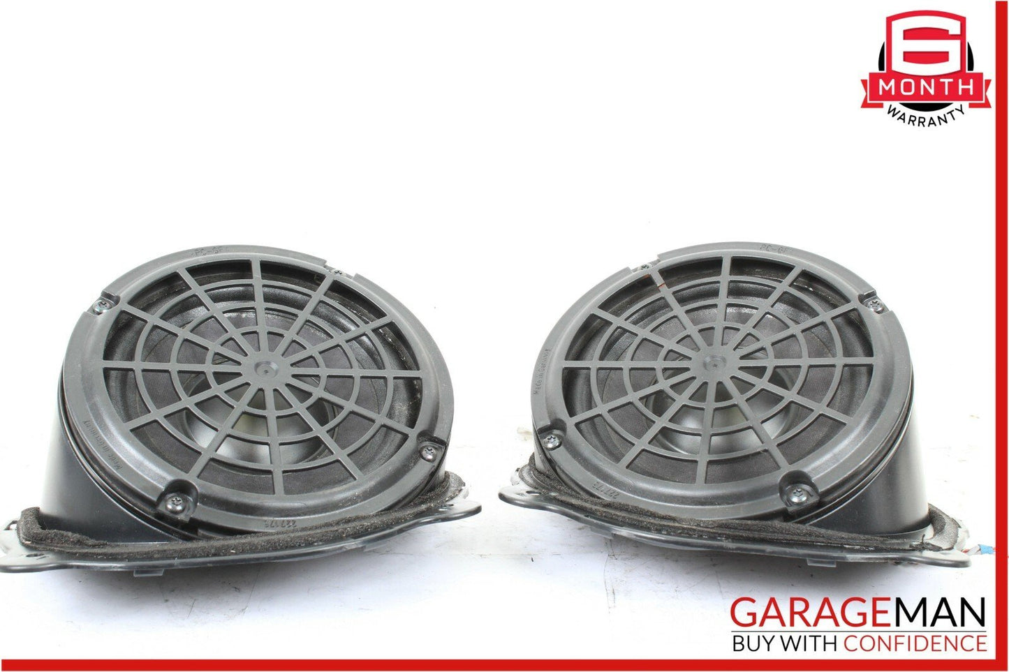 97-04 Mercedes R170 SLK230 Rear Left & Right Side Door Audio Sound Speakers Set