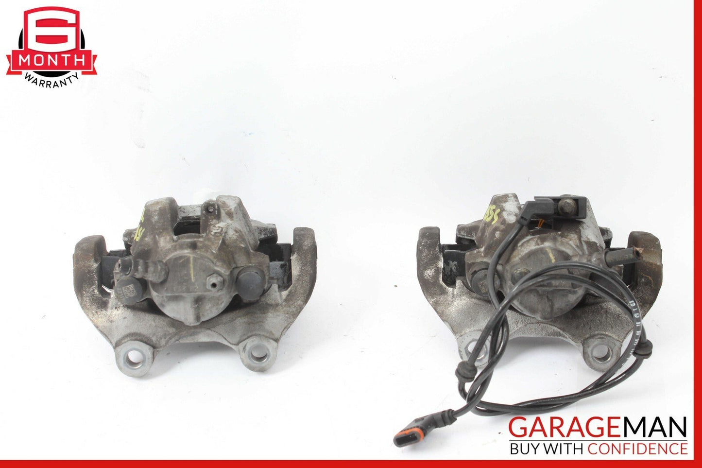 10-13 Mercedes W211 S550 Rear Right & Left Brake Caliper Calipers Set OEM