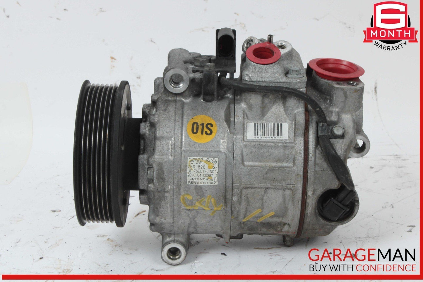 11-18 Porsche Cayenne 958 AC A/C Air Conditioning Compressor Pump OEM
