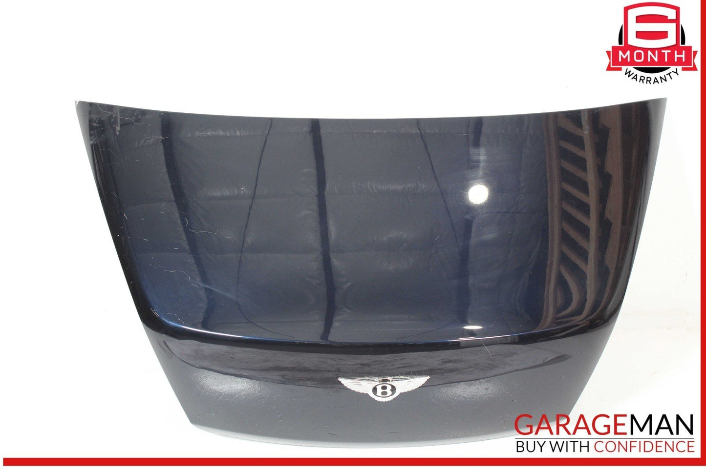 07-12 Bentley Continental GTC Convertible Trunk Lid Panel Assembly Blue OEM
