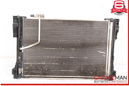 12-15 Mercedes W204 C250 M271 Engine Cooling Radiator AC Air A/C Condenser OEM