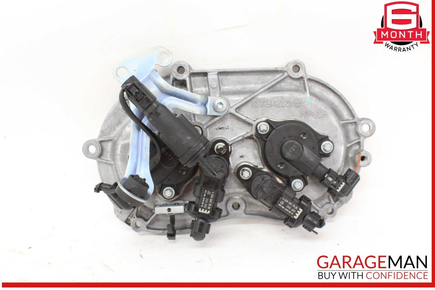 05-13 Mercedes W212 E350 S550 Front Right Engine Timing Chain Cover Plate OEM