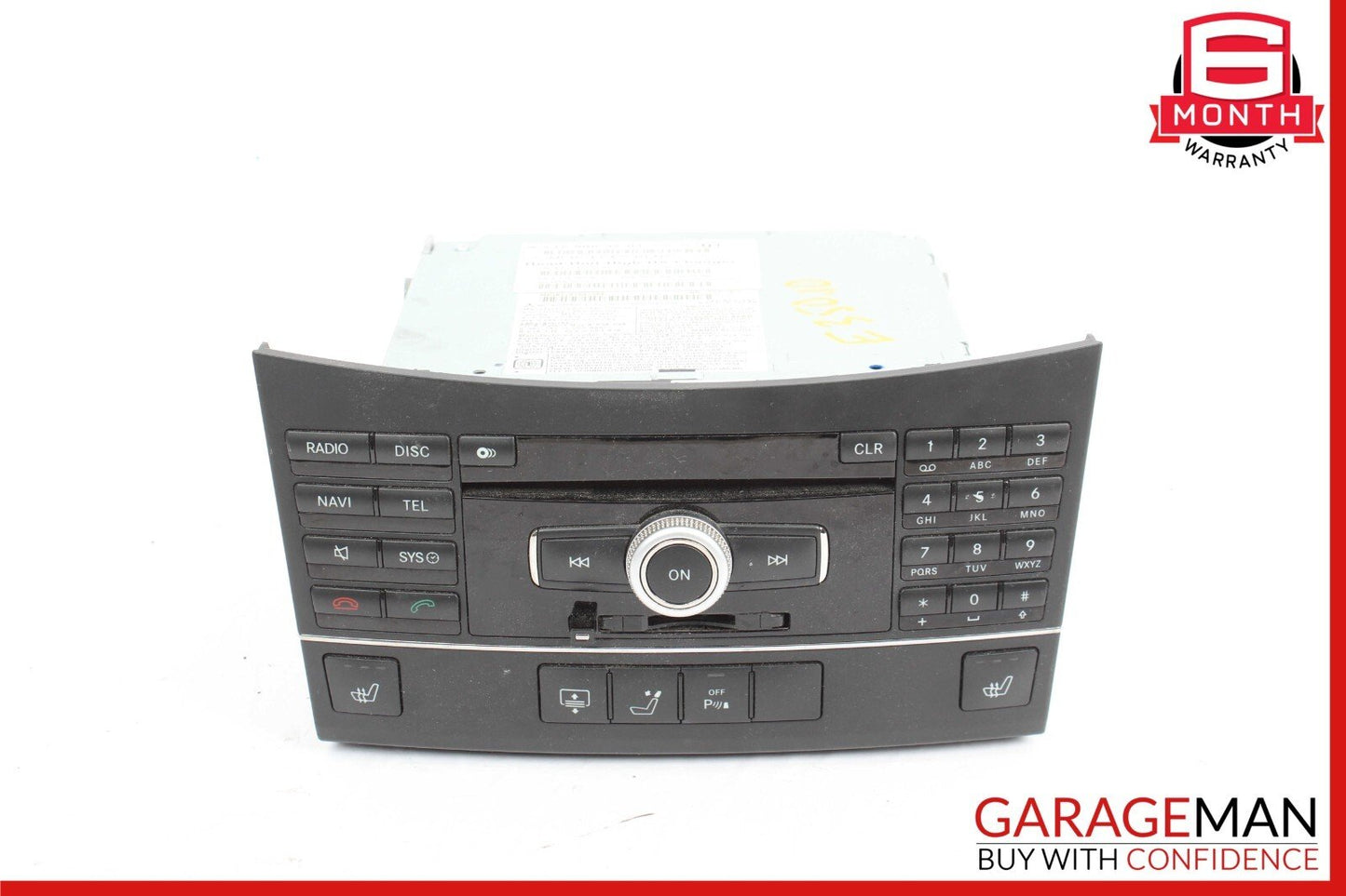 10-11 Mercedes W212 E350 E550 Radio Command Comand Head Unit CD Changer Player
