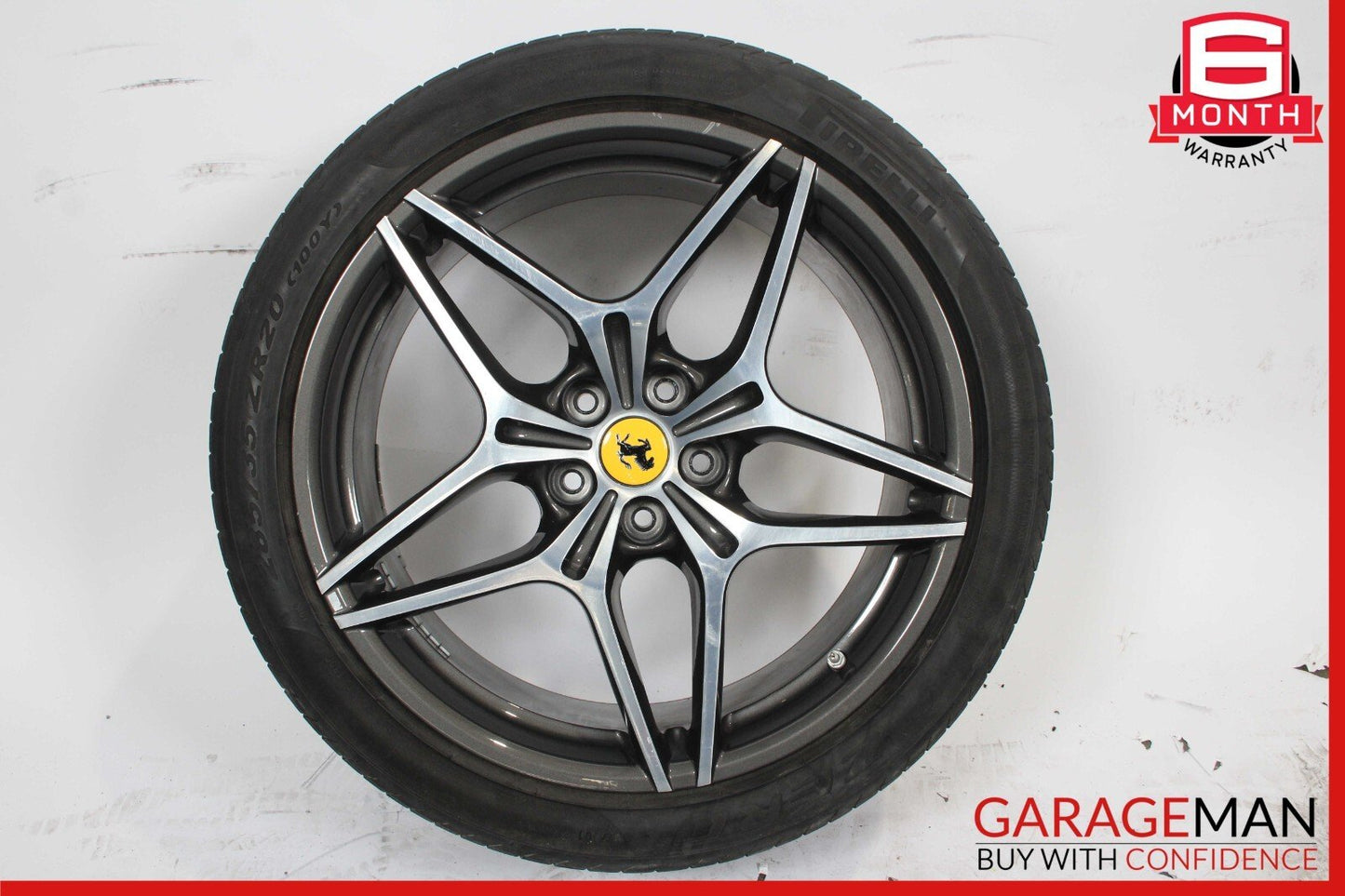 09-14 Ferrari California Rear Right / Left Wheel Tire Rim 10Jx20EH2 ET52.5