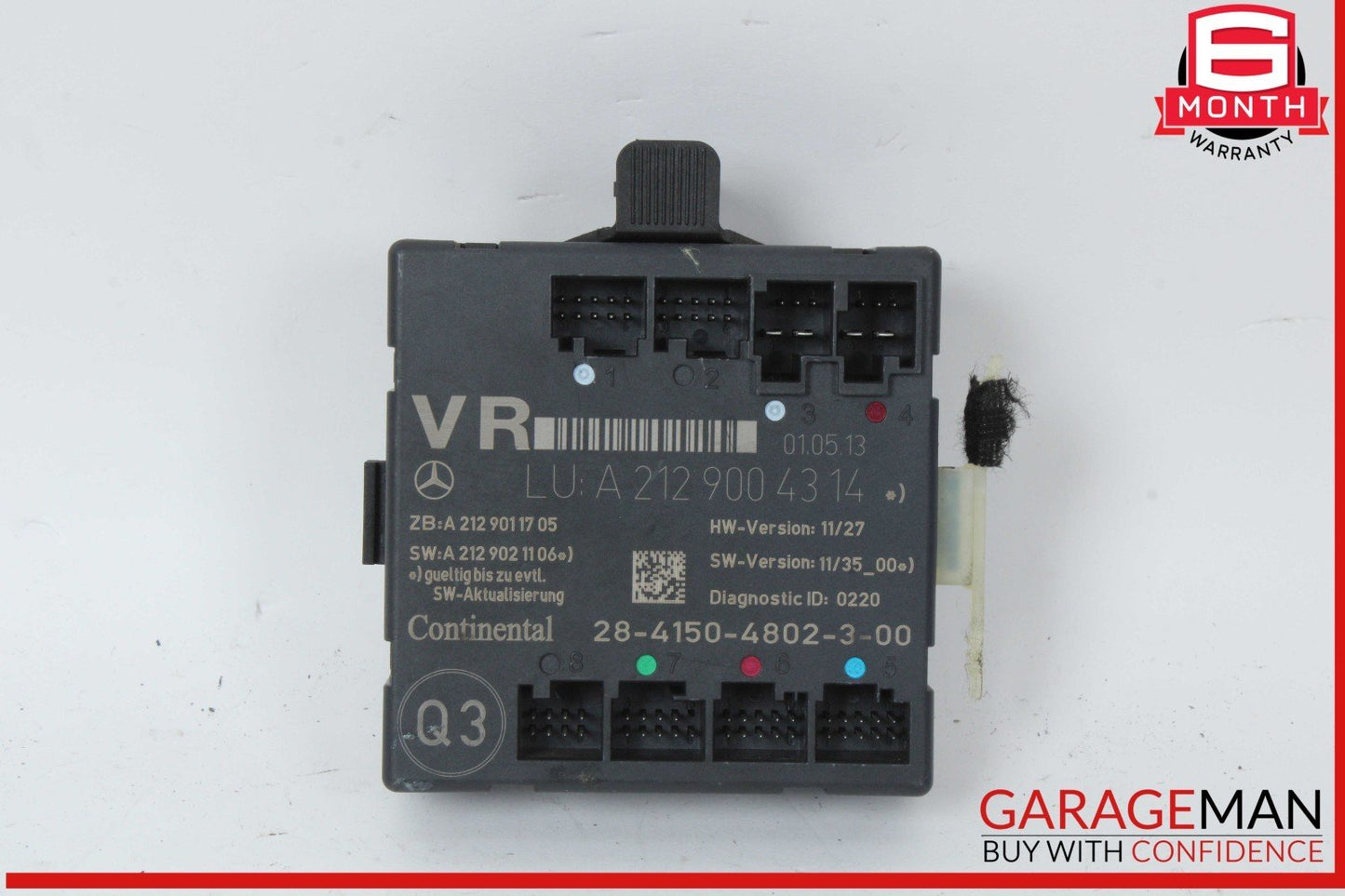 08-18 Mercedes W212 E350 CLS550 Front Right Side Door Control Module OEM