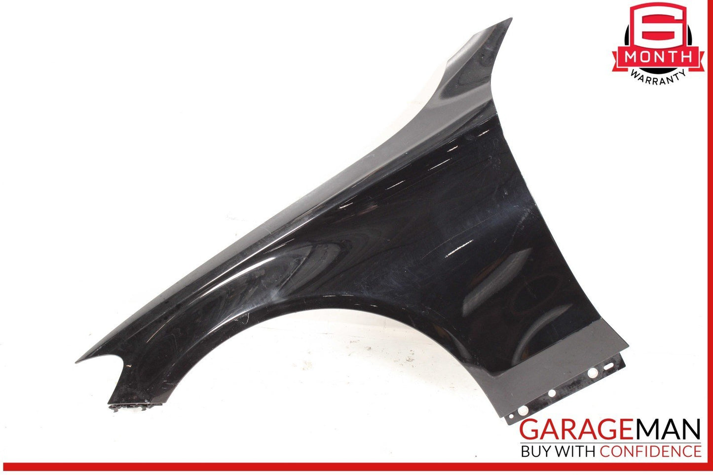 15-21 Mercedes W205 C300 C350e C400 Front Left Side Wing Fender Panel Black OEM