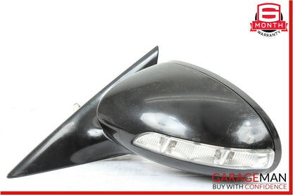 06-08 Mercedes W219 CLS500 Front Left Driver Side Mirror Door Rear View Black