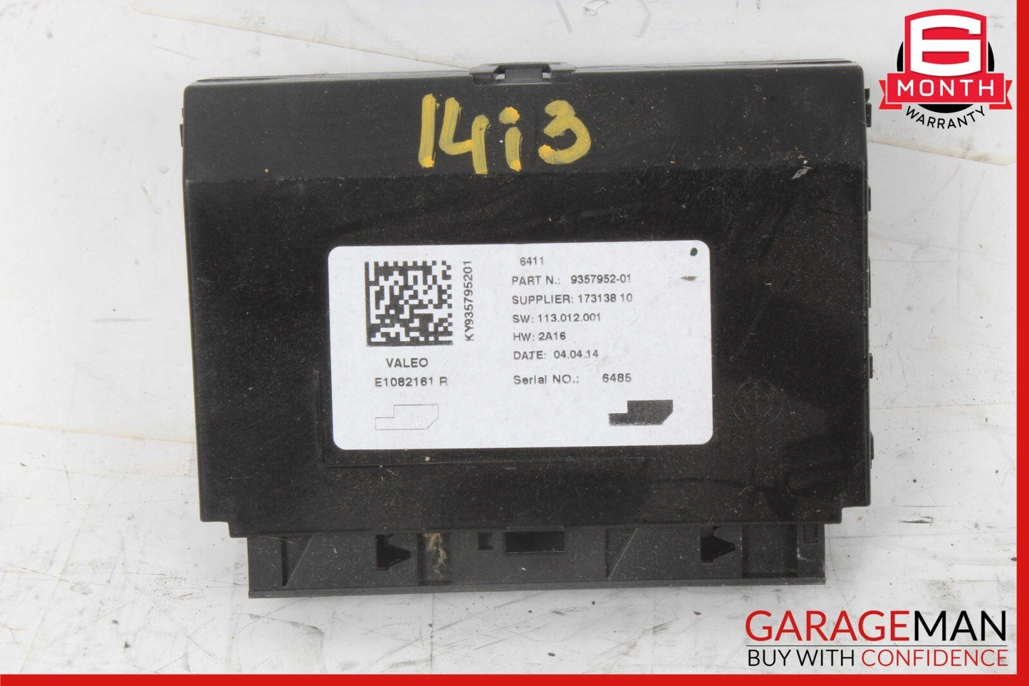 2014 BMW i3 I01 Hybrid Air Conditioning AC Climate Control Module OEM