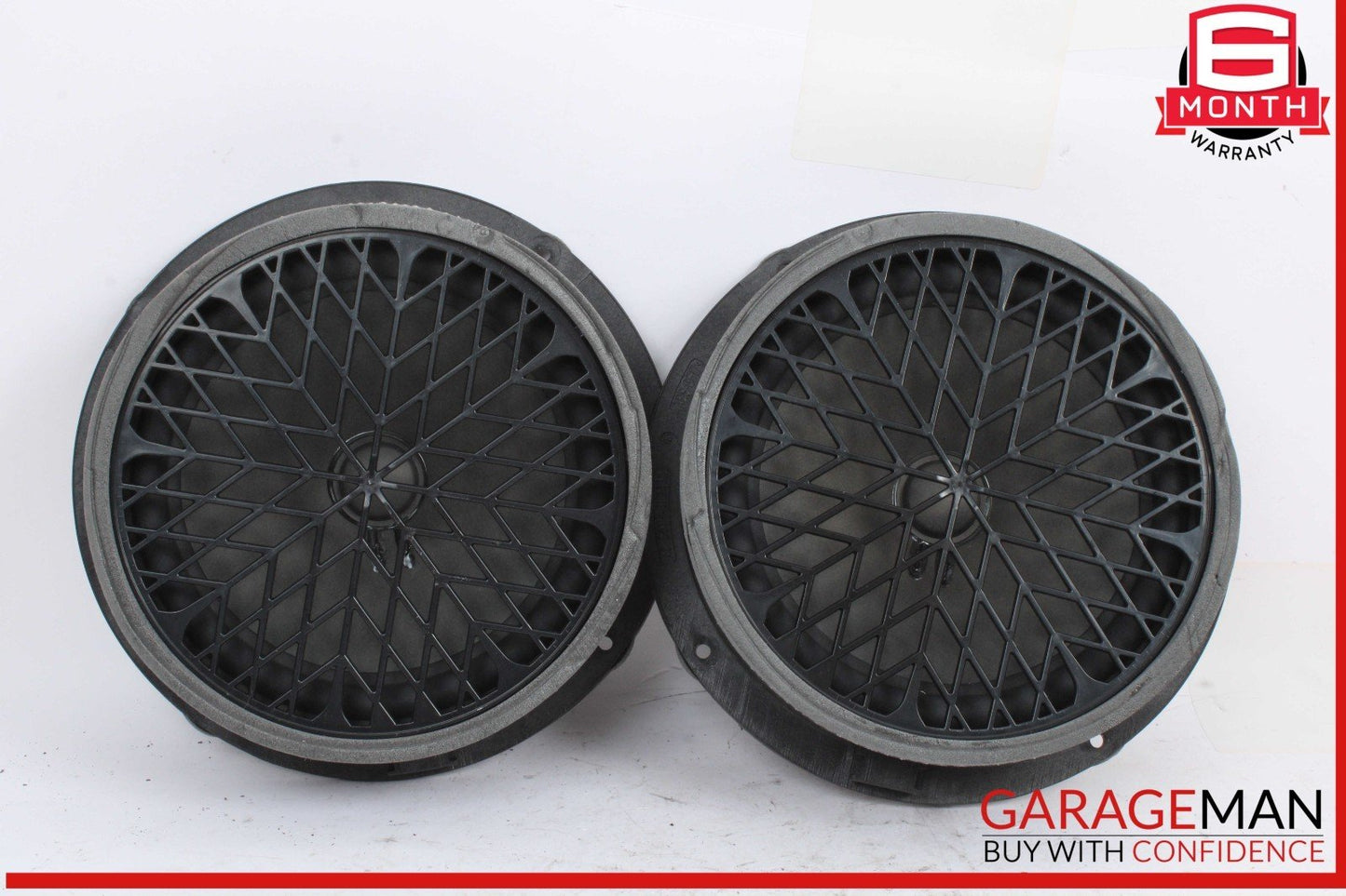 09-17 Audi Q5 SQ5 Front Left & Right Side Door Audio Sound Speaker Set of 2 OEM