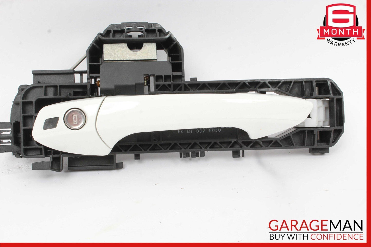 12-14 Mercedes W204 C300 C250 Front Left Driver Side Exterior Door Handle White