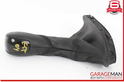03-06 Mercedes W211 E55 AMG E500 Shifter Shift Knob Boot Cover 2112672810 OEM