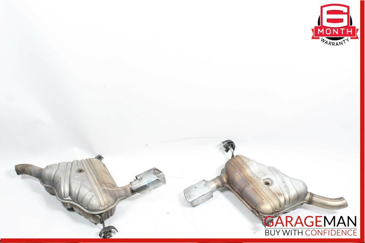 07-09 Mercedes X164 GL450 GL550 Right & Right Side Exhaust Muffler Pipe Tips Set