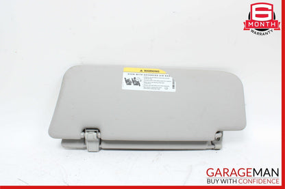06-12 Mercedes X164 GL450 Front Right Side Sun Visor Sunvisor Shade Gray OEM