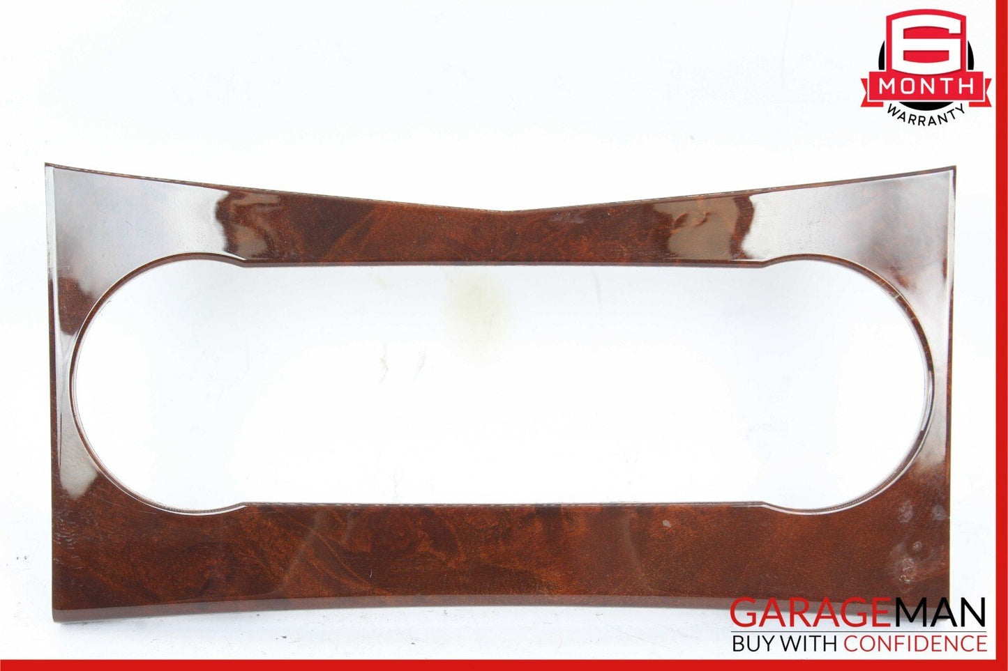 08-15 Mercedes W204 C250 C300 C350 AC A/C Climate Control Switch Trim Bezel Wood