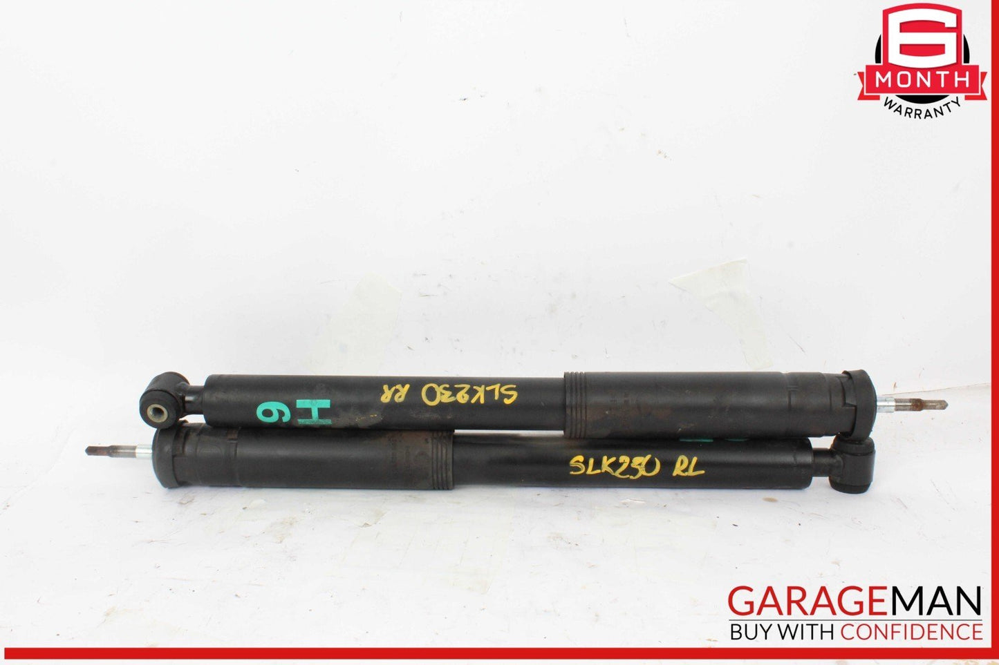 01-04 Mercedes R170 SLK230 Rear Left & Right Side Shock Absorber Struts Set of 2