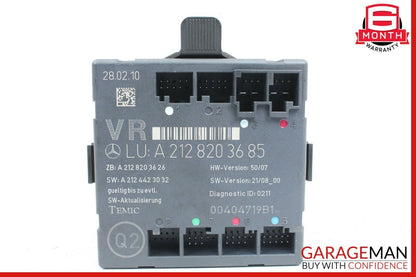 08-18 Mercedes W212 E500 C300 E400 Front Right Side Door Control Module OEM