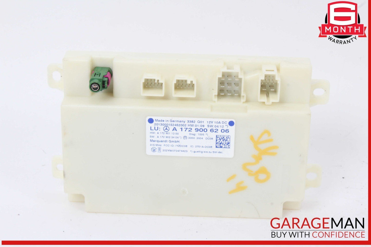 10-15 Mercedes W218 CLS550 C350 CLS63 Keyless Go Entry Module 1729006206 OEM
