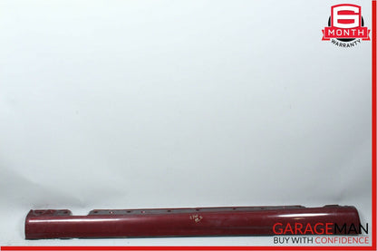 02-05 Mercedes W203 C230 Coupe Right Side Rocker Skirt Moulding Titanite Red OEM