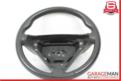 05-11 Mercedes R171 SLK350 C230 Sport 3 Spoke Steering Wheel Leather Black OEM
