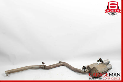 14-17 Maserati Ghibli Rear Right Side Exhaust System Muffler Dual Tip Assembly