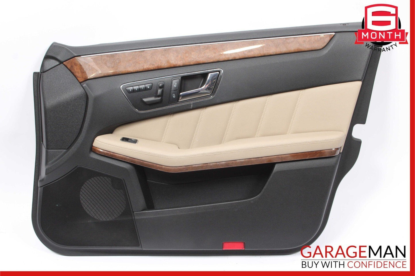 10-13 Mercedes W212 E350 E550 Front Right Side Interior Door Panel Cover Beige