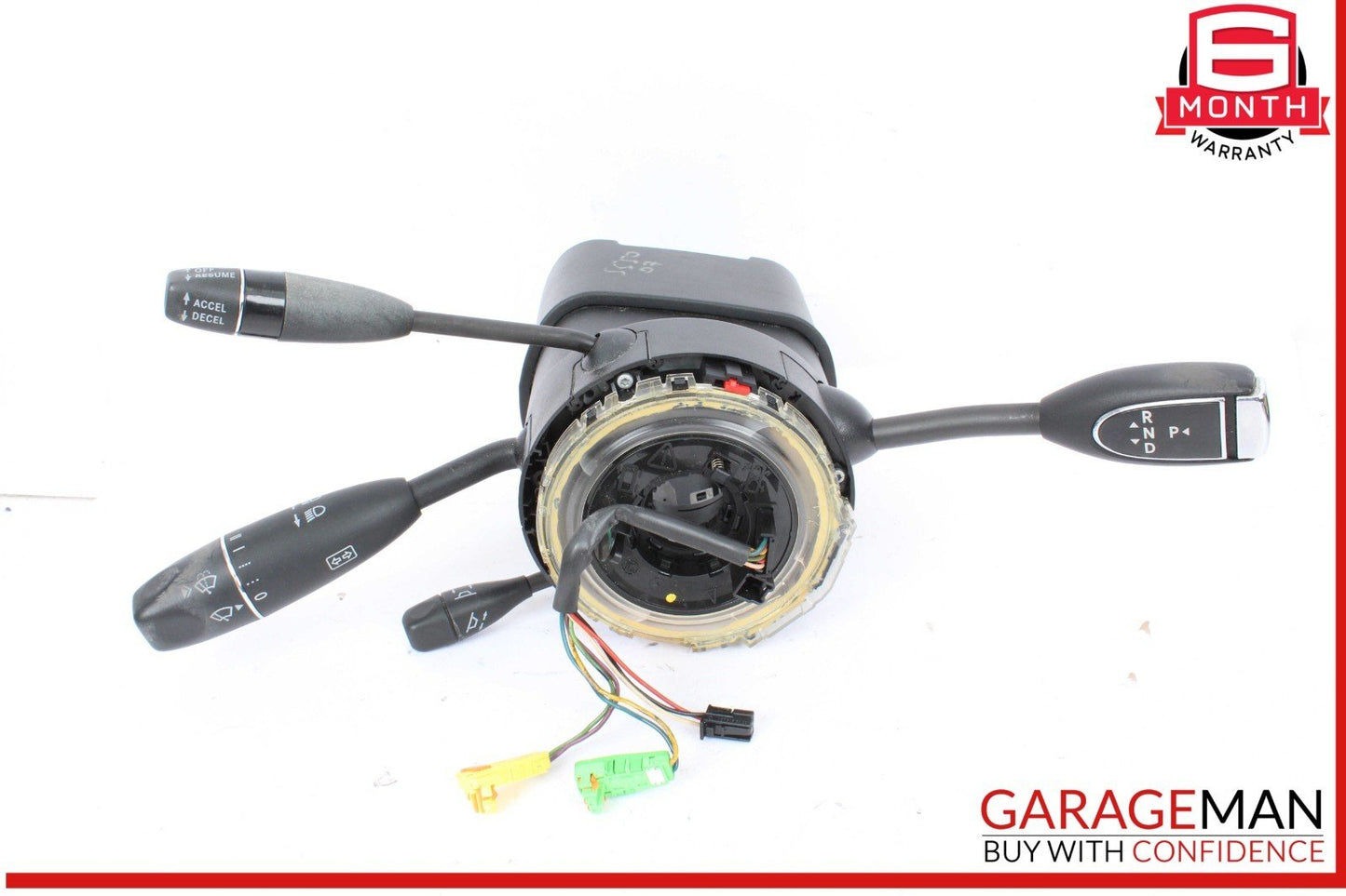 07-10 Mercedes W221 S550 Steering Column Combination Switch Assembly Black OEM
