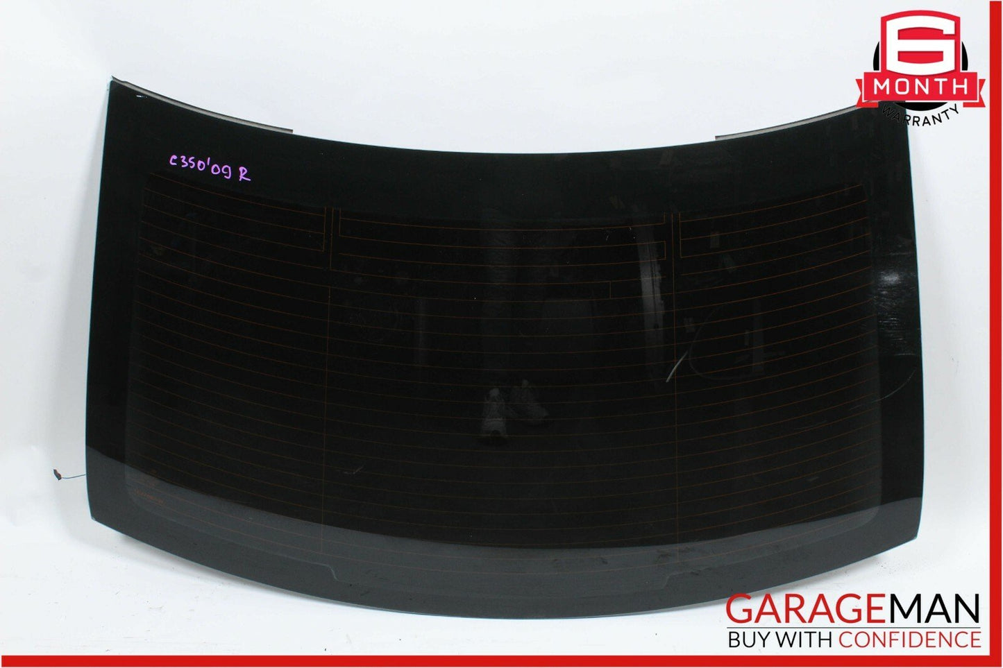 08-14 Mercedes W204 C350 Rear Windshield Window Glass OEM