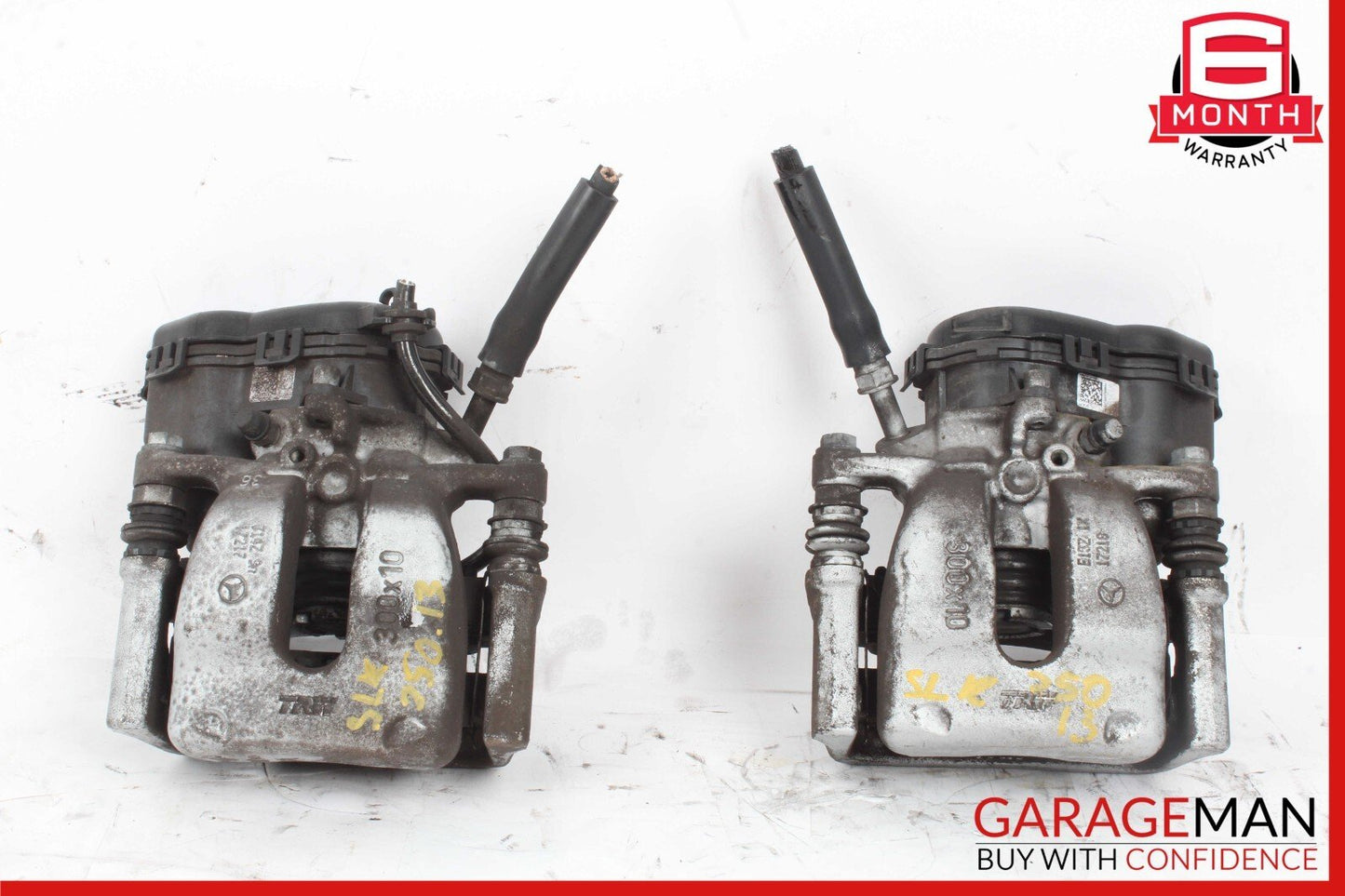 12-20 Mercedes R172 SLK250 SLC300 Rear Brake Calipers Left and Right Set of 2