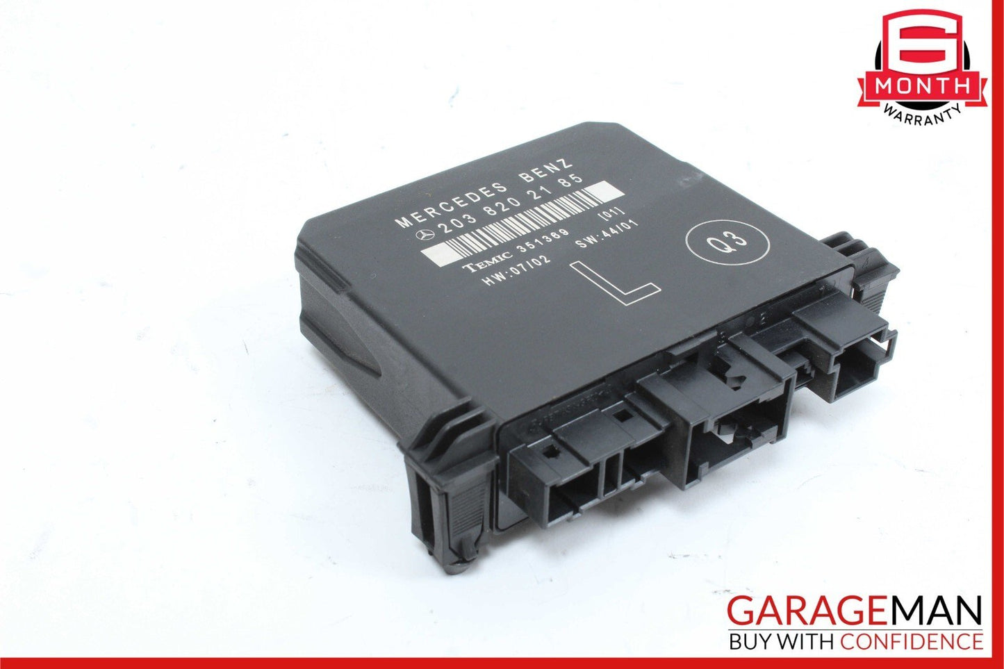 01-07 Mercedes W203 C230 Kompressor Rear Left Side Door Control Module Unit OEM