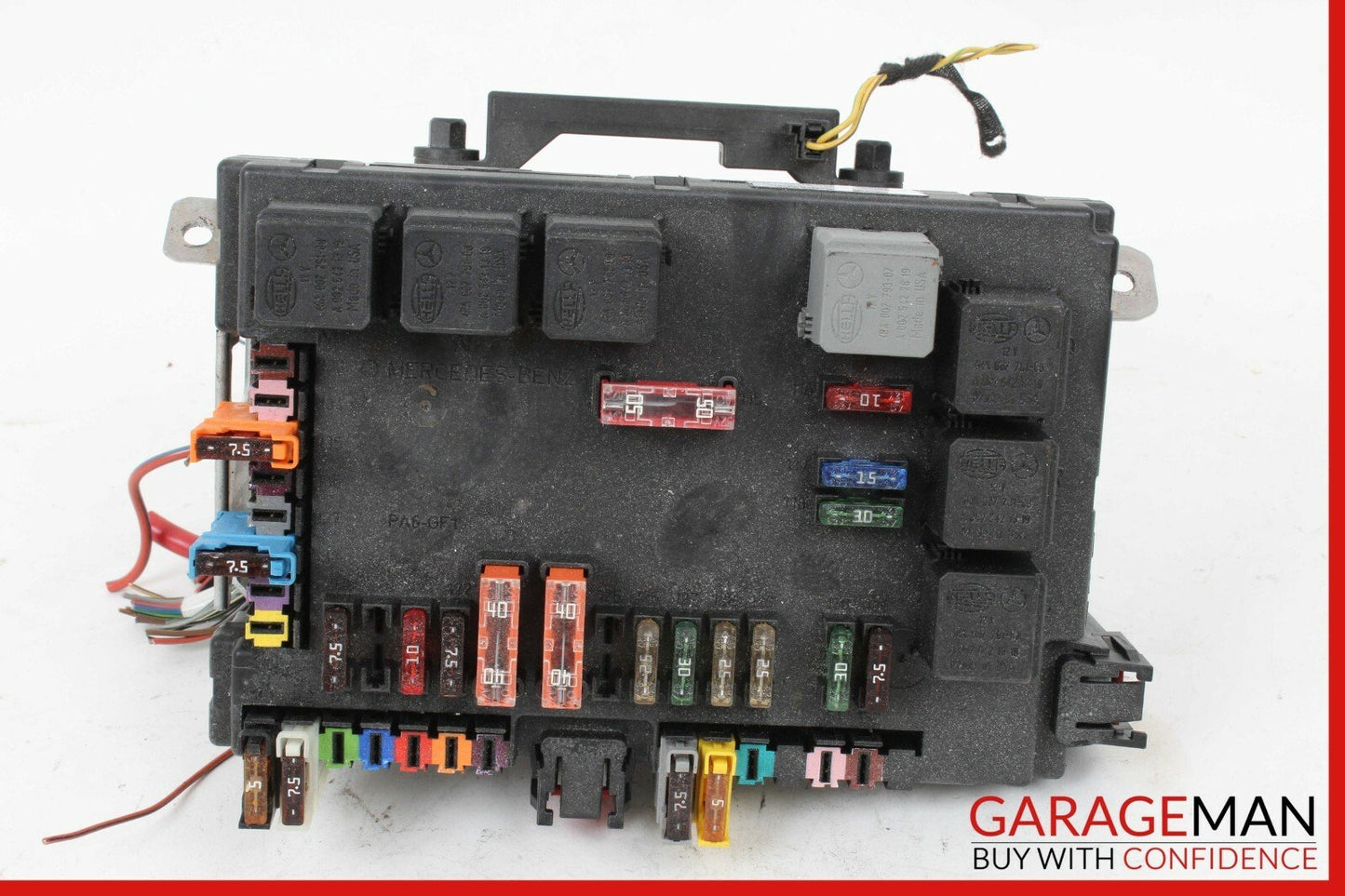 07-09 Mercedes W216 CL550 S550 Rear Trunk Relay Junction Fuse Box 2215403550 OEM