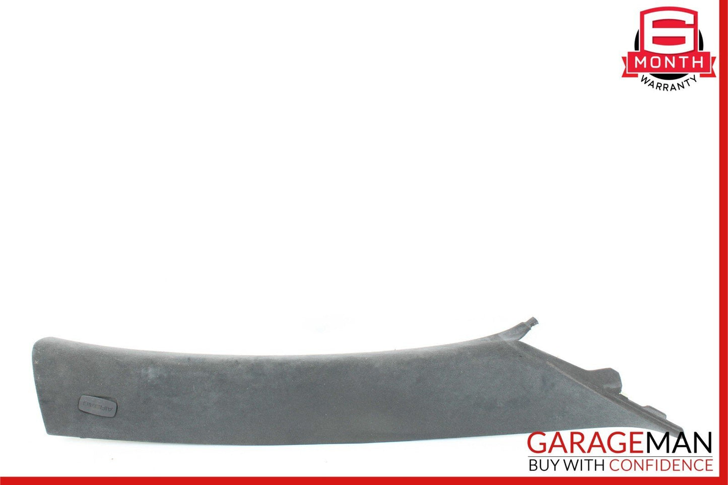 03-10 Porsche Cayenne S 955 Front Right Side A Pillar Trim Cover Panel Black OEM