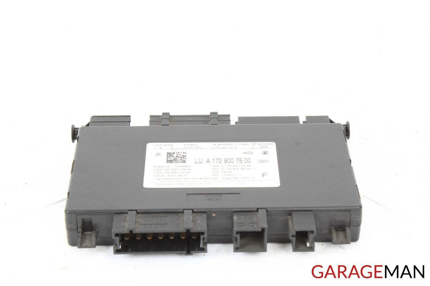 12-14 Mercedes W218 CLS500 Front Left Driver Side Seat Control Module Unit OEM