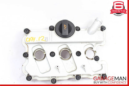 09-18 Porsche Cayenne Touareg 3.0L Left Side Engine Cylinder Head Valve Cover