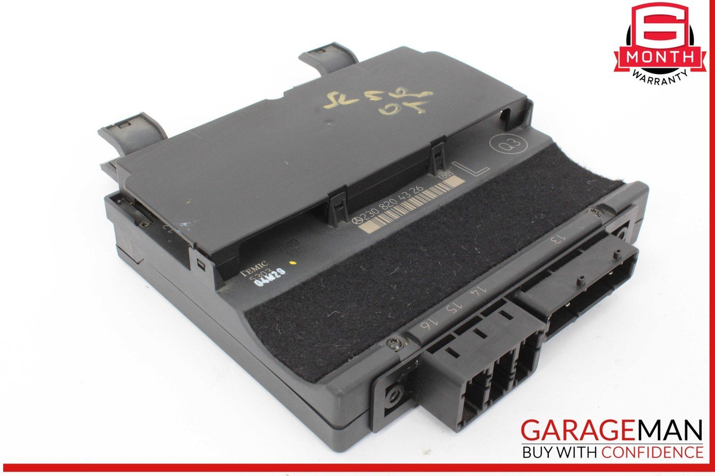 03-12 Mercedes R230 SL500 SL55 AMG Front Left Under Seat Control Module Unit OEM
